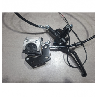 Kit frana disc fata cu maneta triciclu electric Rotakt Liberia